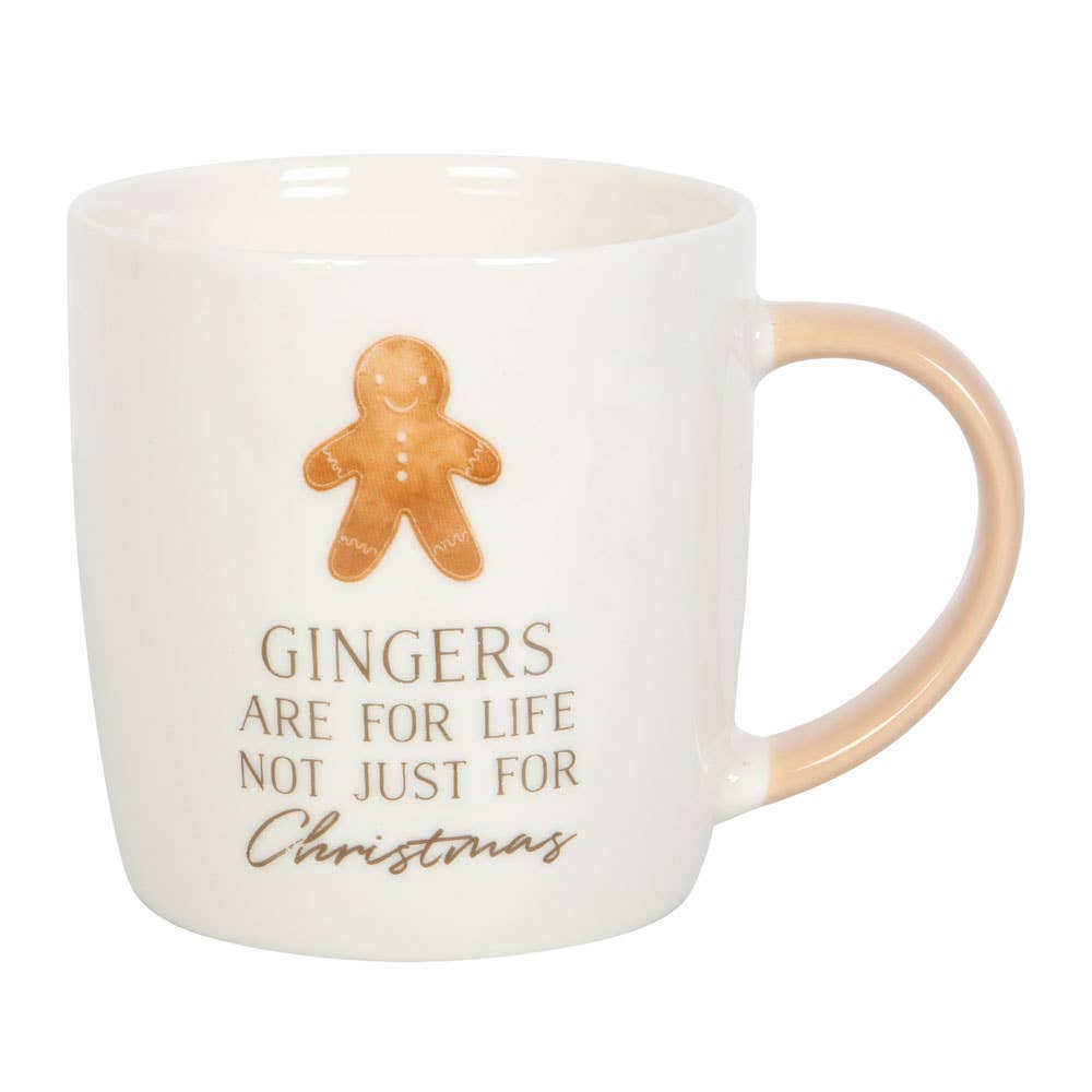 GINGERS ARE FOR LIFE MUG