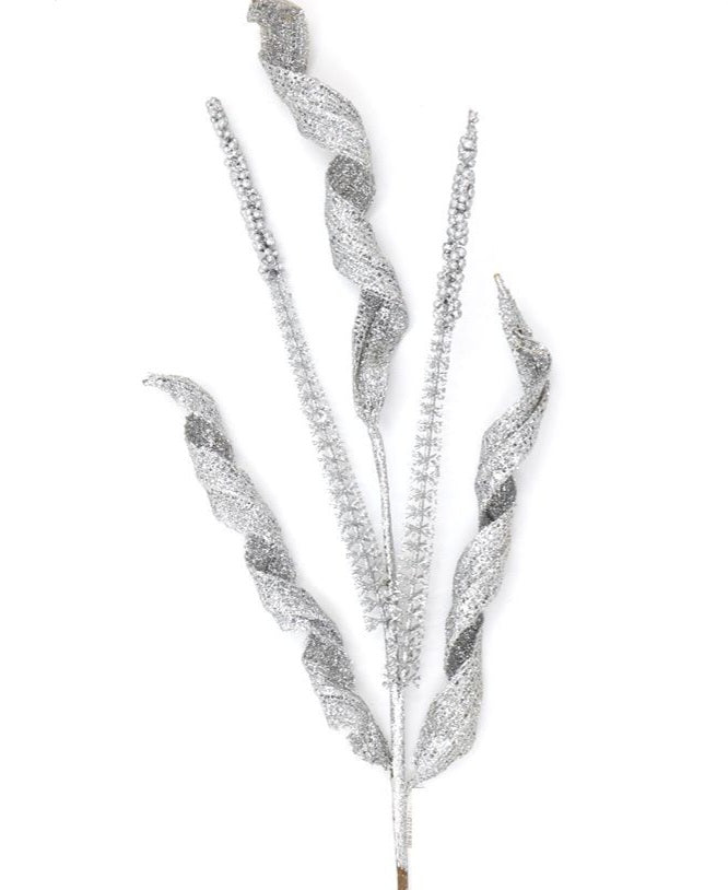 SILVER GLITTER TWIRL SPRAY