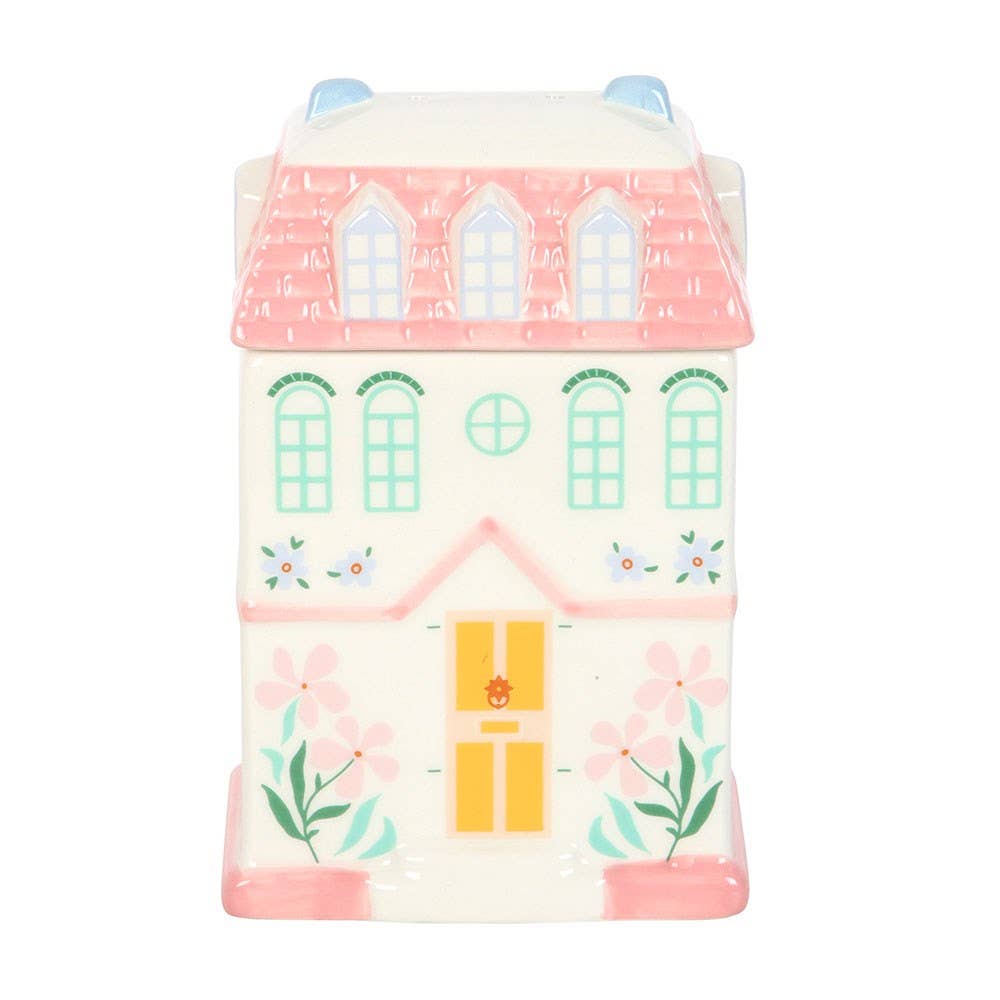 PASTEL HOUSE CERAMIC OIL BURNER