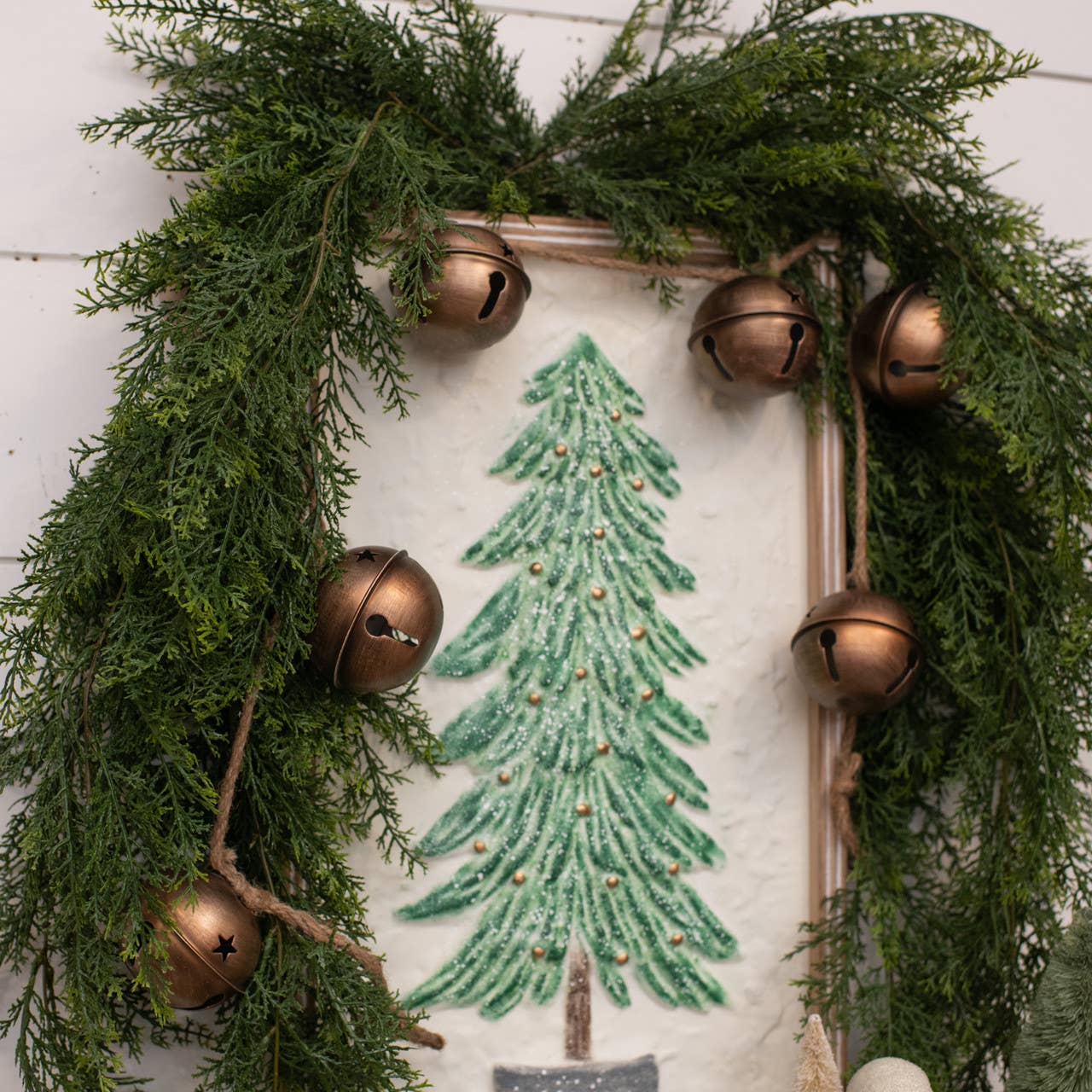 3.5" BRONZE KIRA BELL ORNAMENT