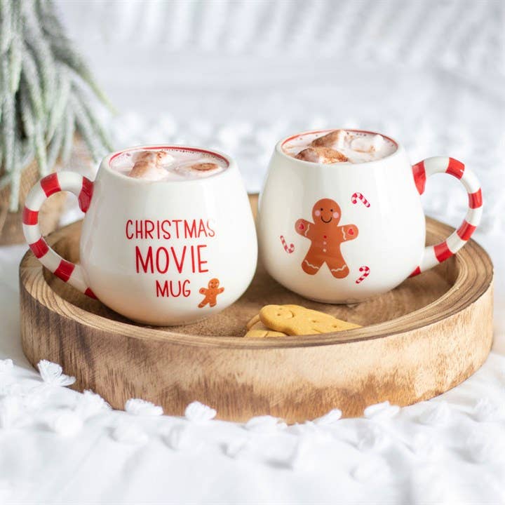GINGERBREAD CHRISTMAS MOVIE MUG
