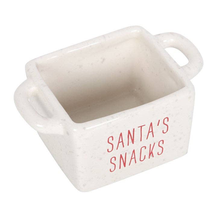 SET OF 3 CERAMIC CHRISTMAS SNACK BOWLS