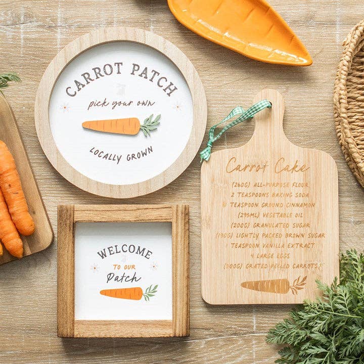 EASTER CARROT CAKE SERVING BOARD