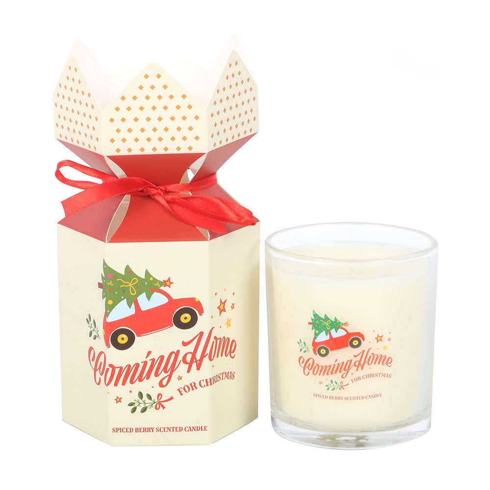 PRE ORDER COMING HOME FOR CHRISTMAS SPICED BERRY CANDLE