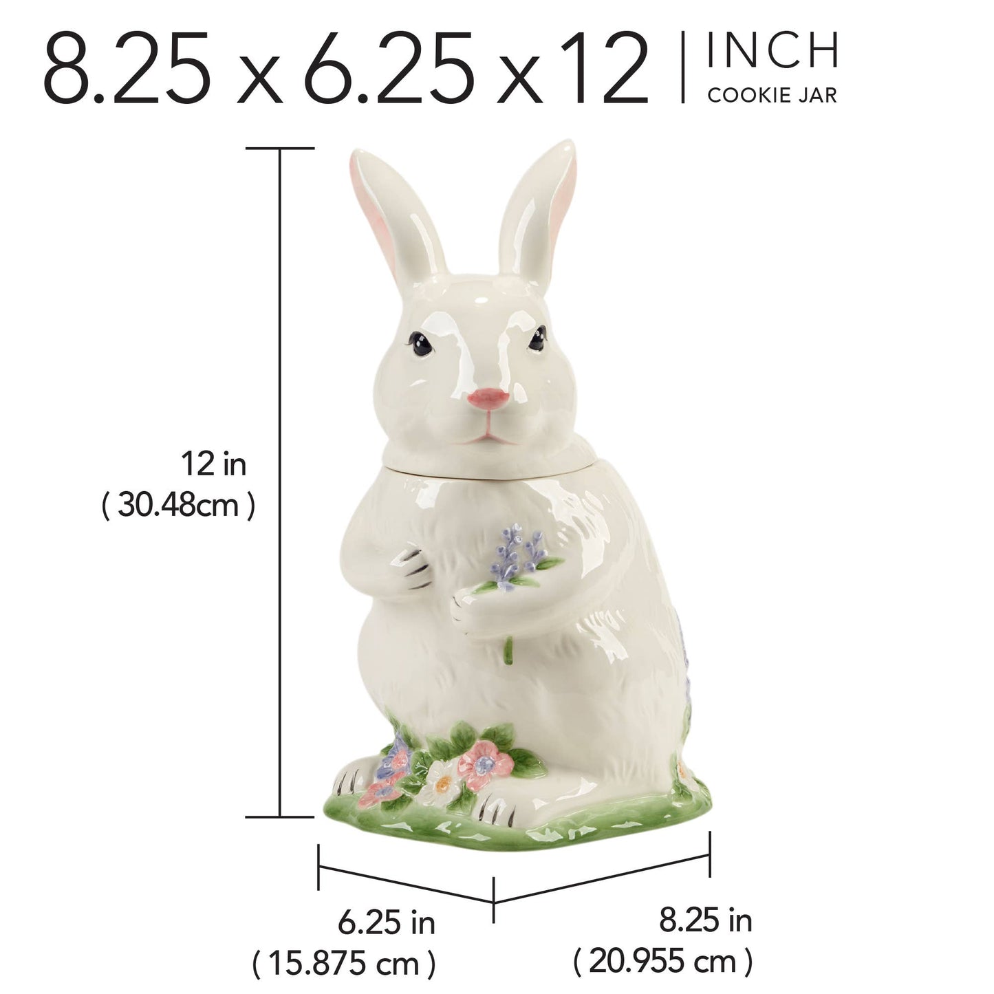 EASTER BUNNY COOKIE JAR