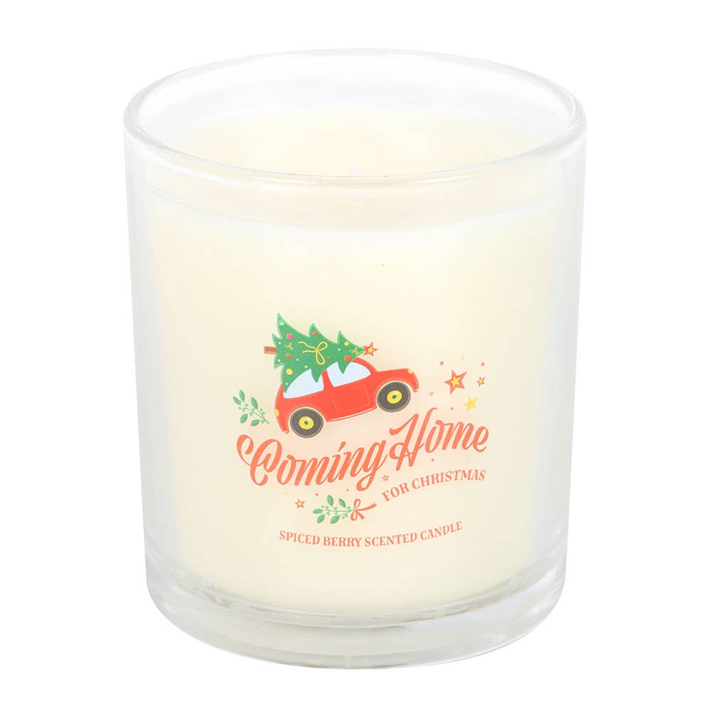 PRE ORDER COMING HOME FOR CHRISTMAS SPICED BERRY CANDLE