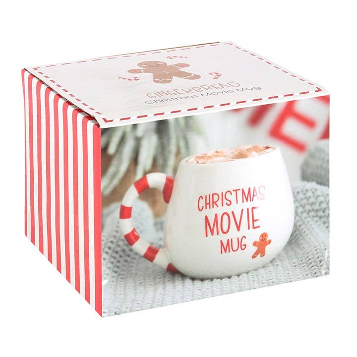 GINGERBREAD CHRISTMAS MOVIE MUG