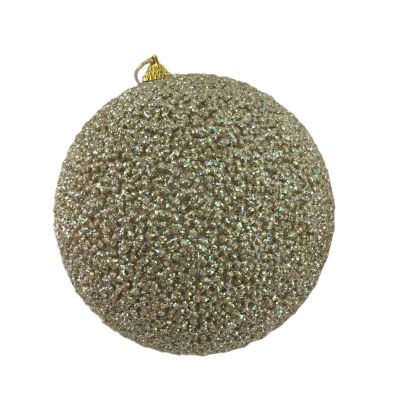 GOLD MEDIUM GLITTER BALL