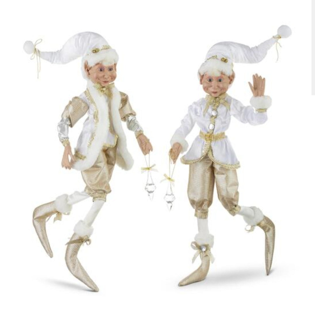 RAZ CHAMPAGNE WISHES ELF 76CM