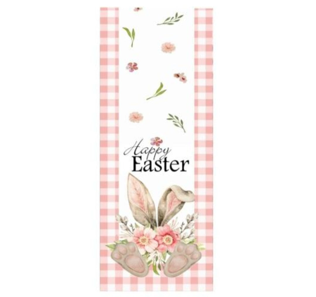 PINK BUNNY TABLE RUNNER