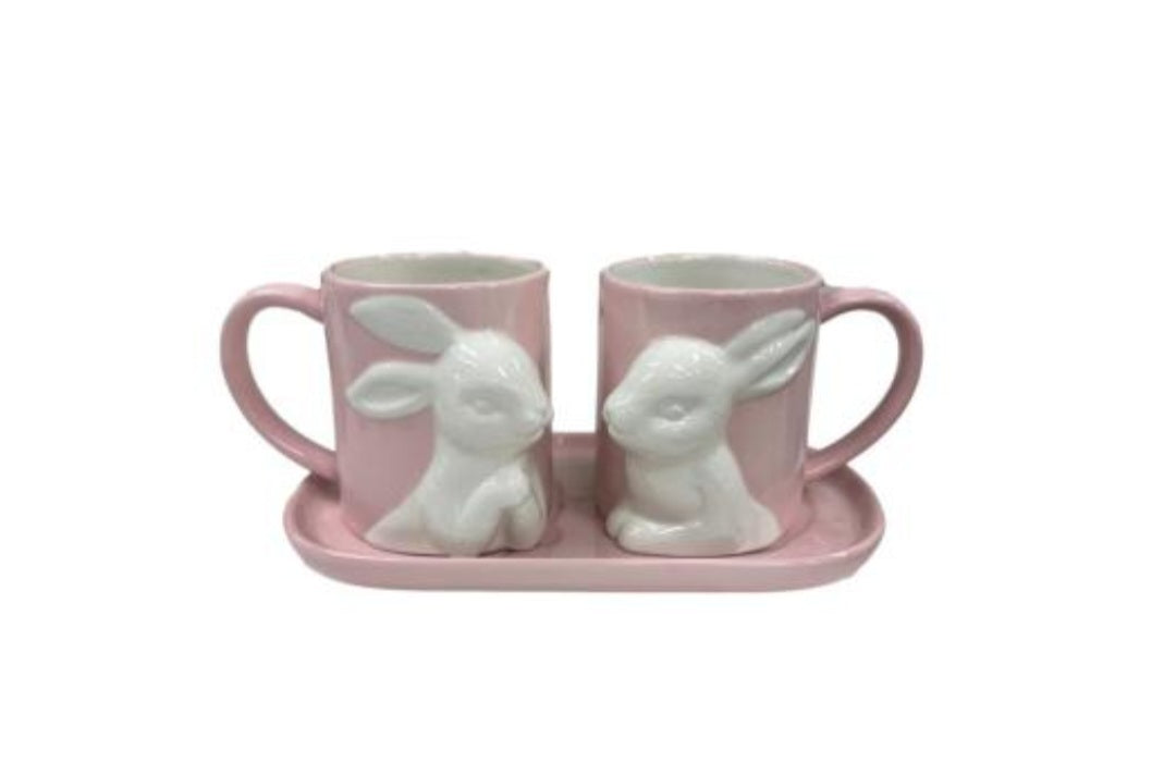 EASTER MUG SET PINK