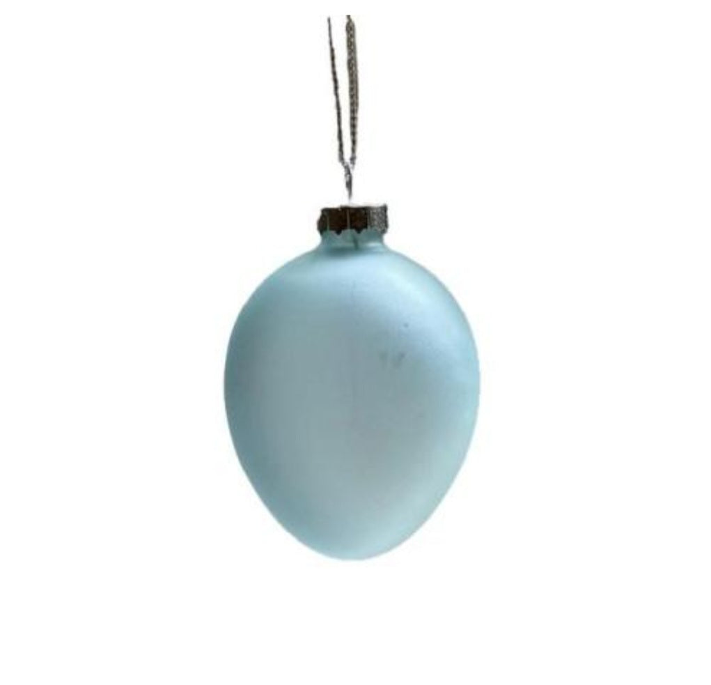 BLUE EASTER EGG HANGING