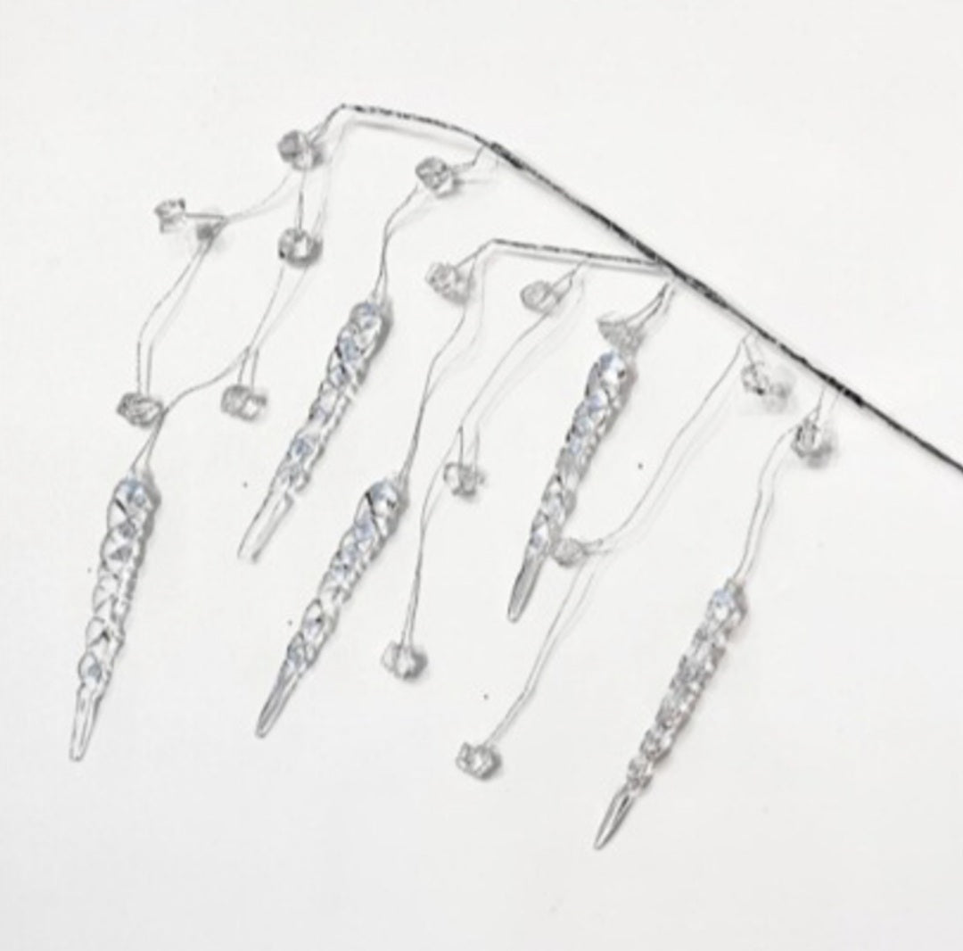 CLEAR ICICLE SPRAY