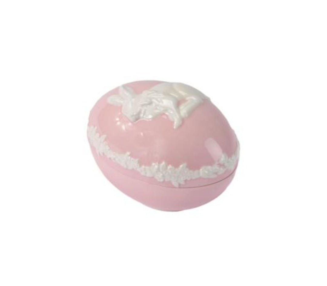 PINK EGG TRINKET BOX