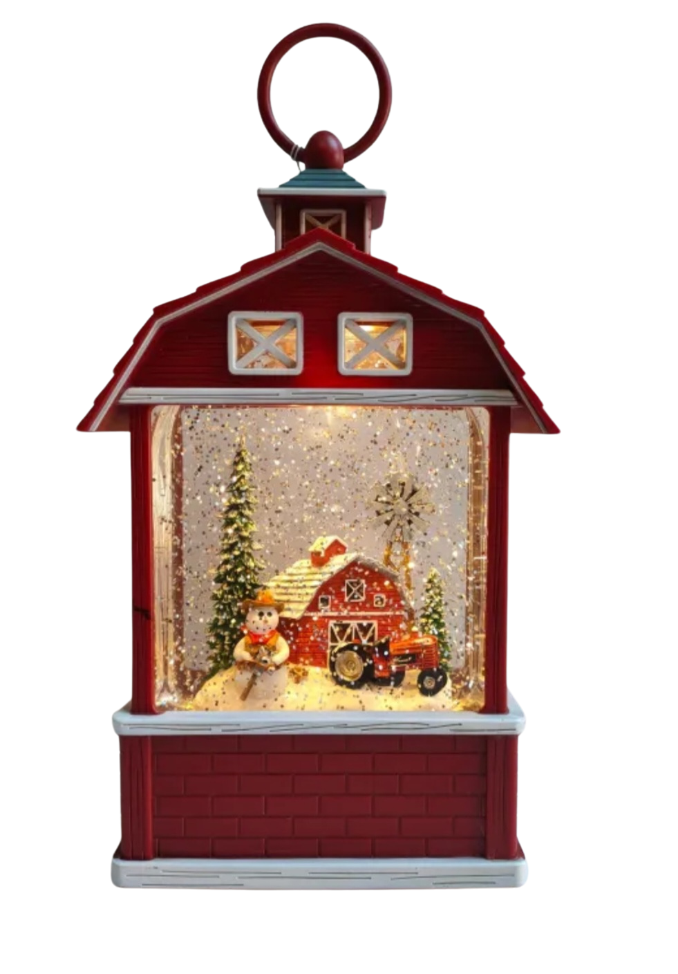 RED BARN LANTERN