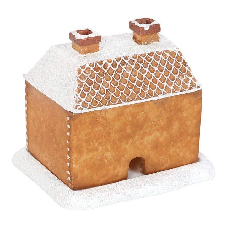 GINGERBREAD HOUSE INCENSE CONE BURNER