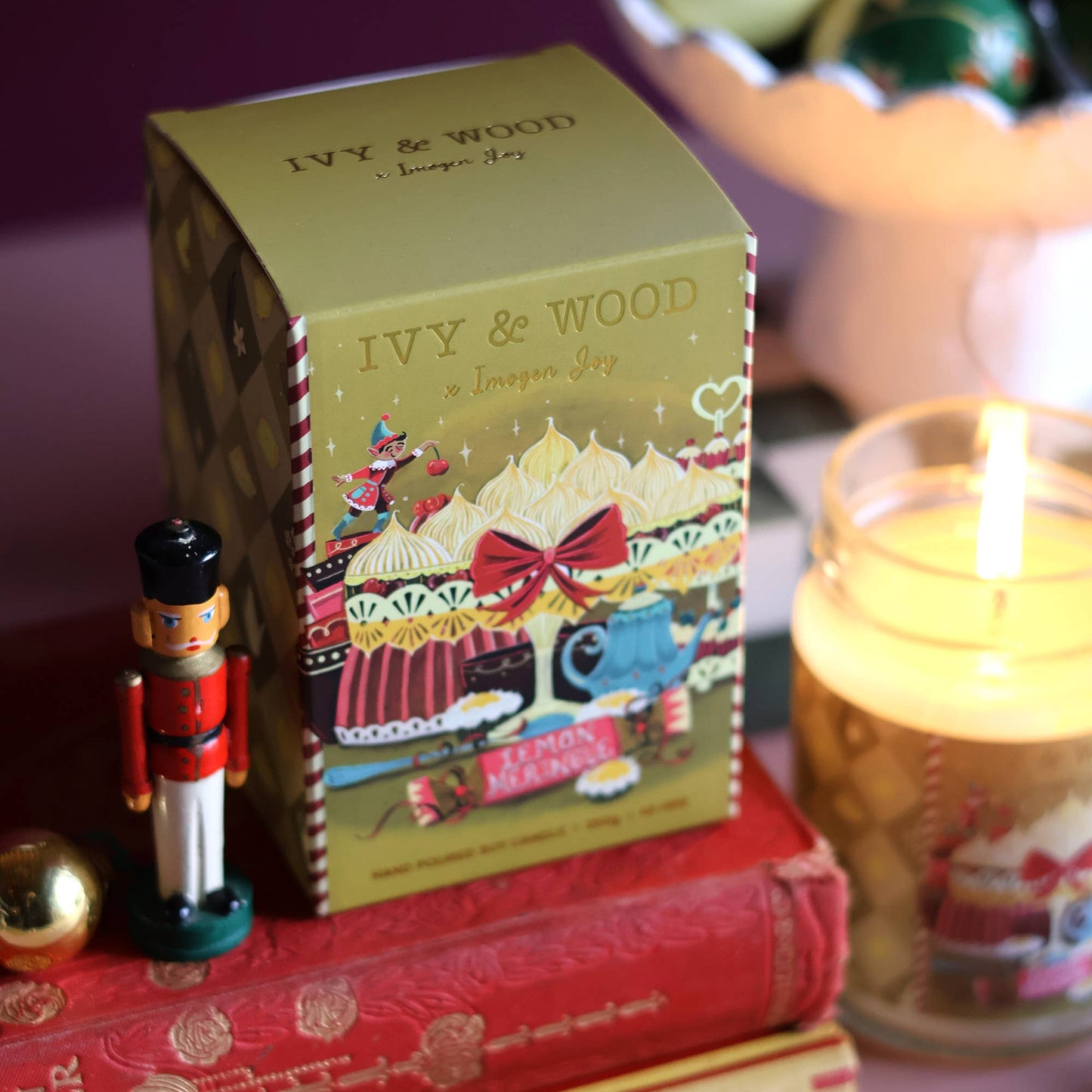 IVY & WOOD LEMON MERINGUE SOY CANDLE