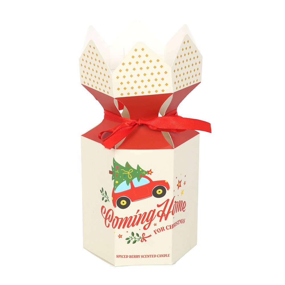 PRE ORDER COMING HOME FOR CHRISTMAS SPICED BERRY CANDLE