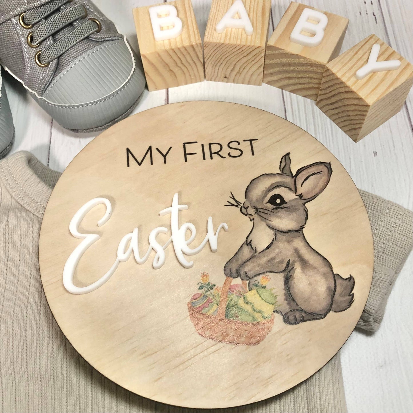 MY FIRST EASTER PLAQUE 3D