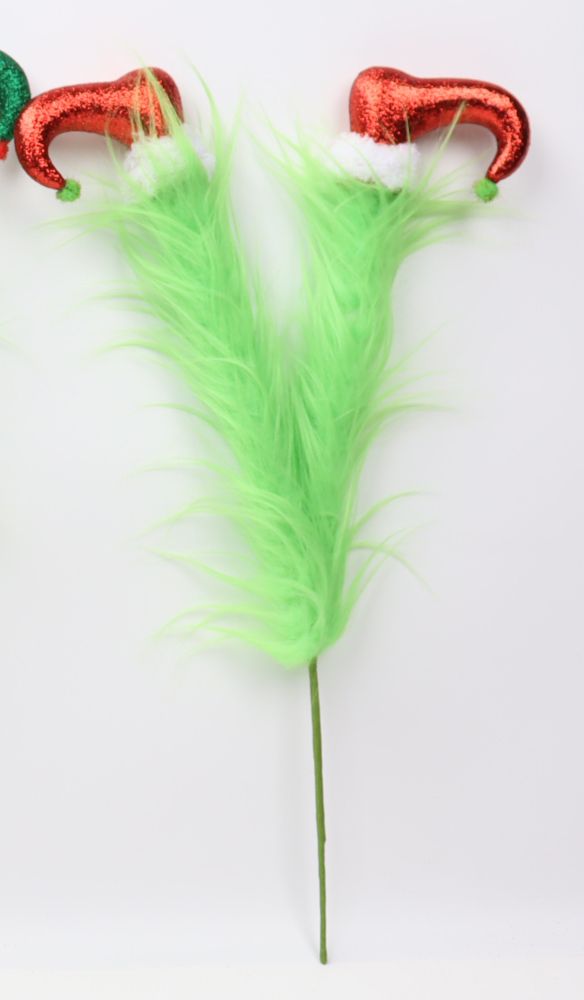 PRE ORDER GREEN FLUFFY ELF LEGS PICK