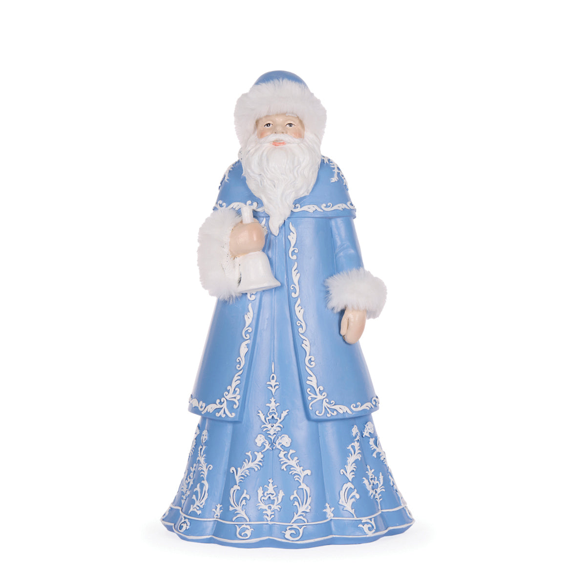 PRE ORDER BLUE AND WHITE SANTA WITH FUR
