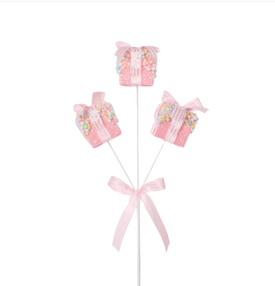 PRE ORDER PINK PRESENT PICK