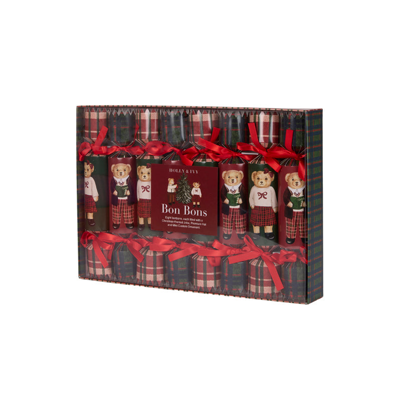 PRE ORDER TARTAN TEDDY BON BONS 8PK