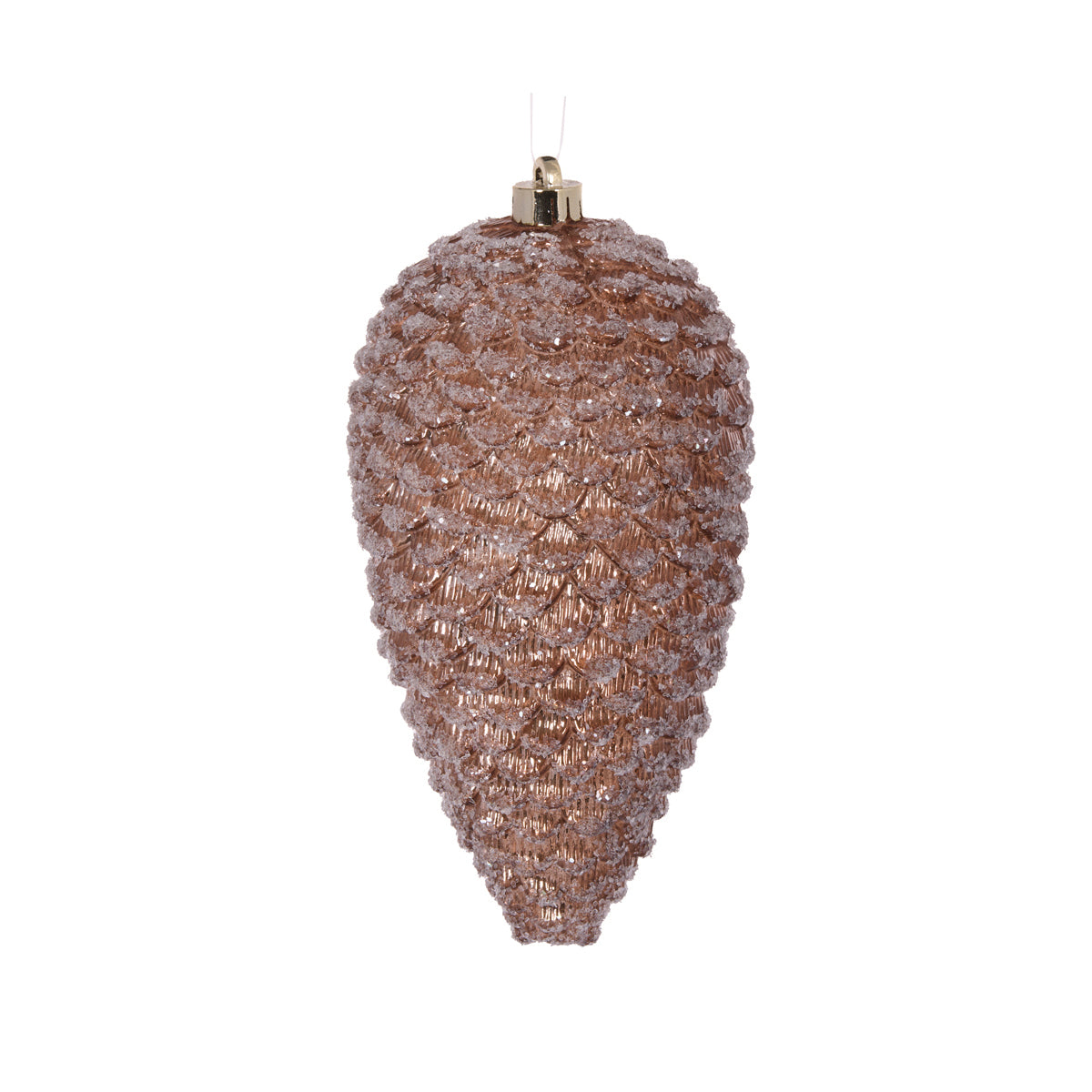 PRE ORDER BROWN MERCURY PINECONE HANGING