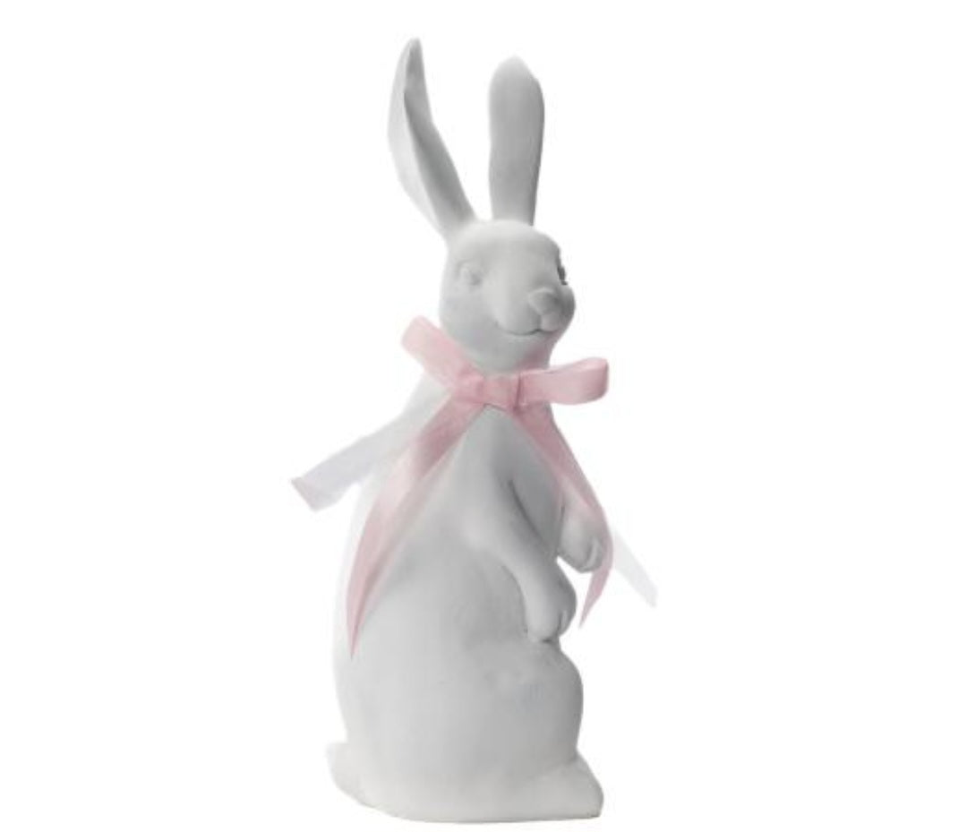 PRE ORDER 38CM PINK BOW BUNNY