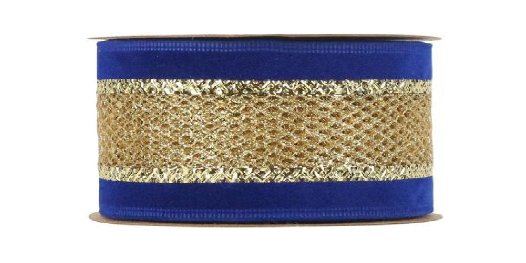 9.14M BLUE GOLD RIBBON