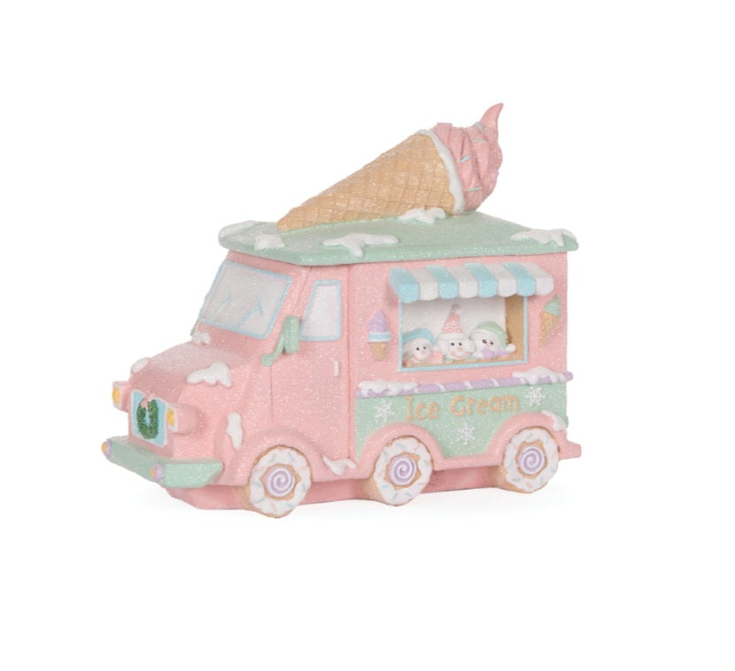 PRE ORDER PIPED PASTEL ICE CREAM TRUCK