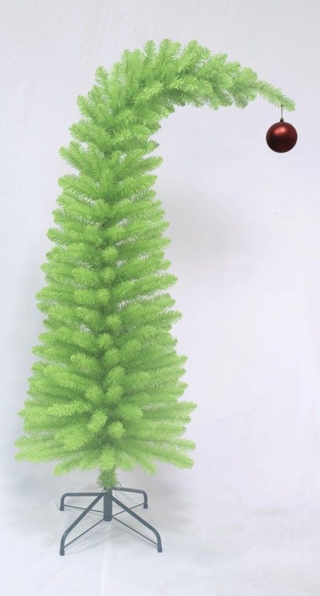PRE ORDER 180CM GRINCH TREE WITH RED BAUBLE