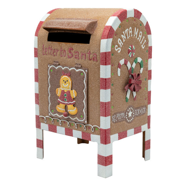 PRE ORDER PIPED GINGERBREAD MAILBOX