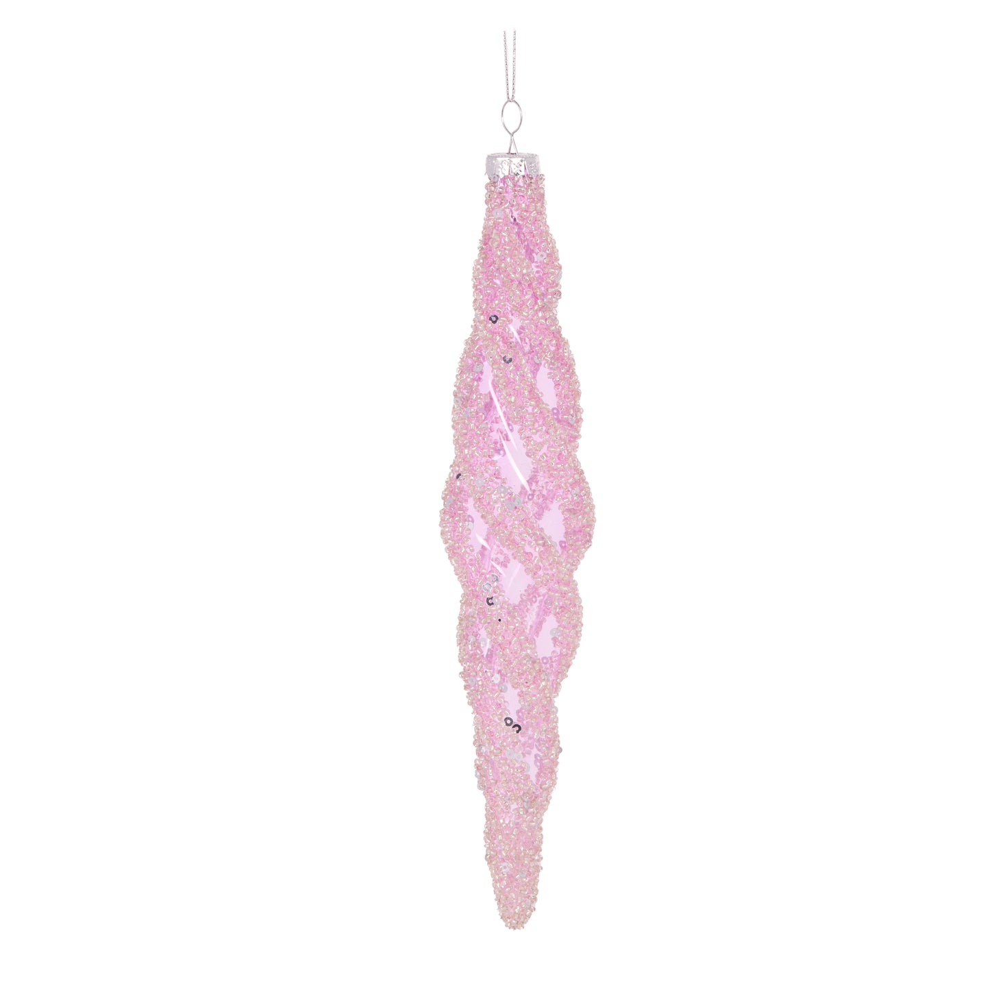 PRE ORDER EMBELLISHED PINK LONG DROP