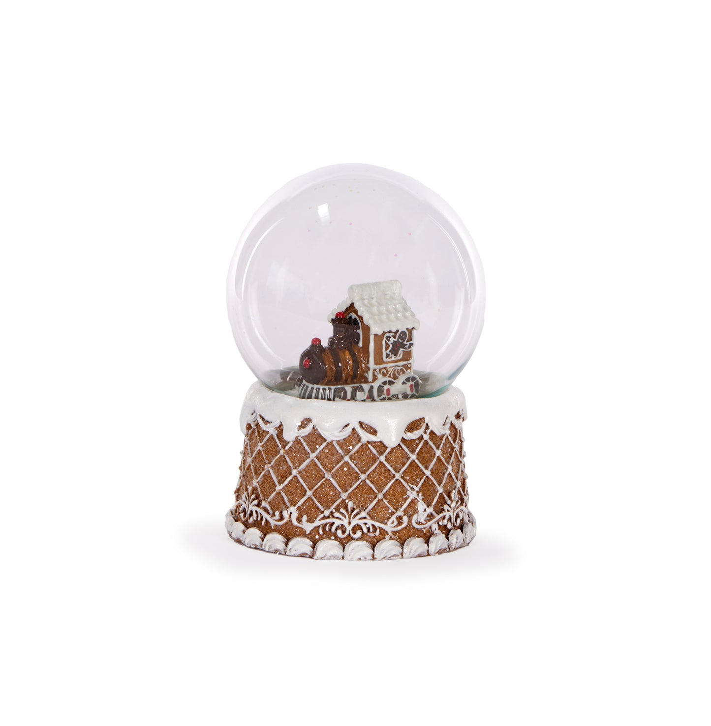 PRE ORDER GINGERBREAD TRAIN SNOWGLOBE