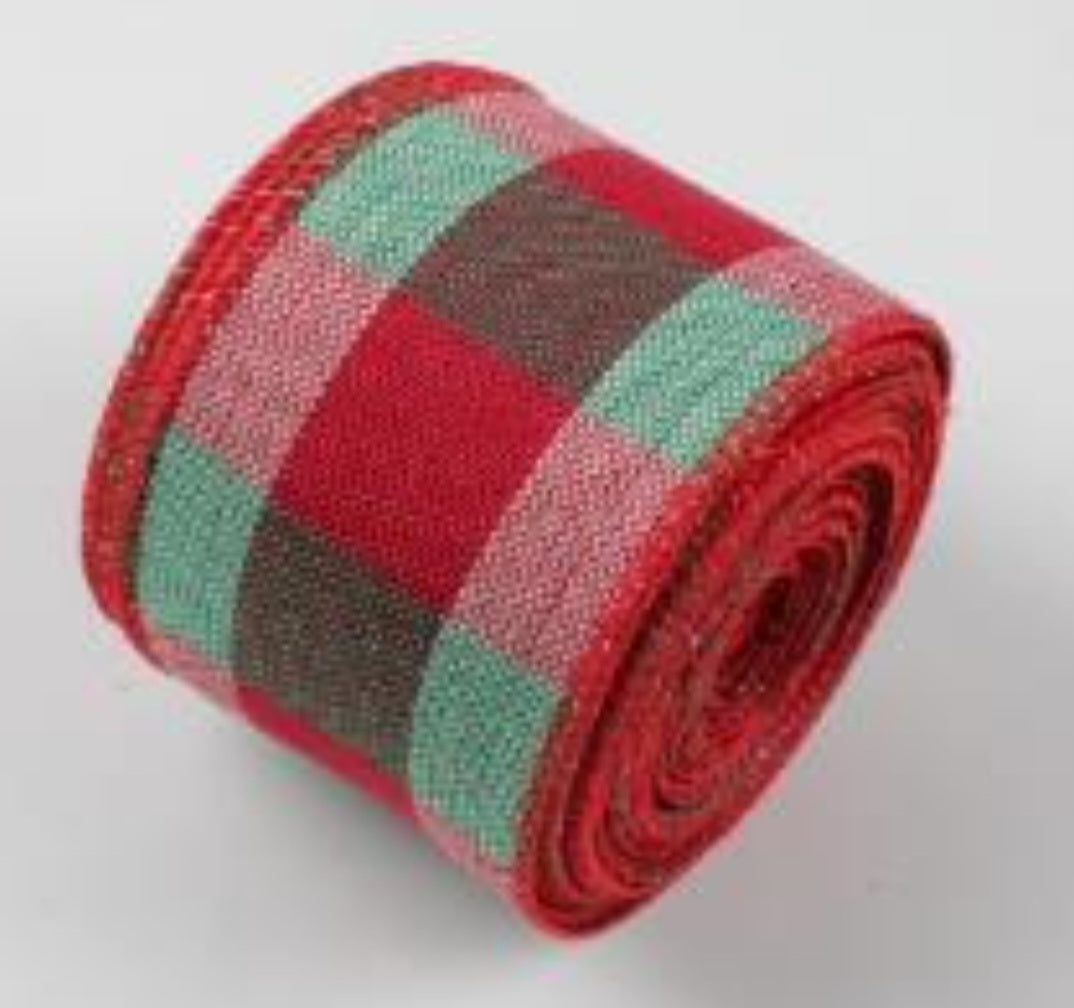 9.14M RED GREEN RIBBON