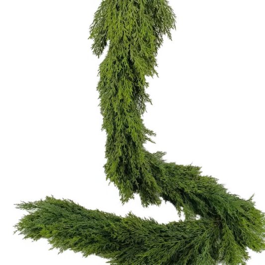 CEDAR CYPRESS PINE GARLAND 2M