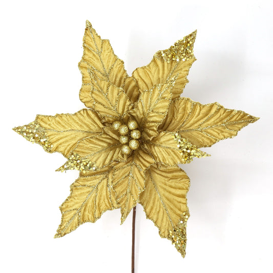 GOLD POINSETTIA