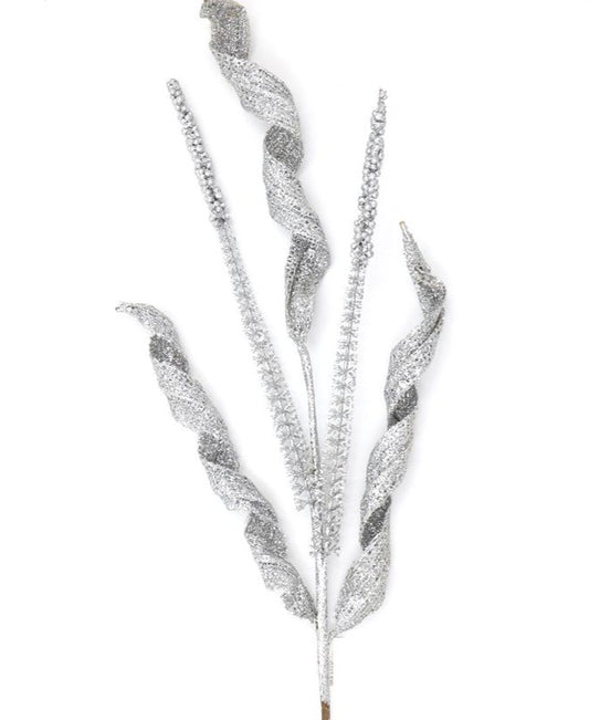 SILVER GLITTER TWIRL SPRAY