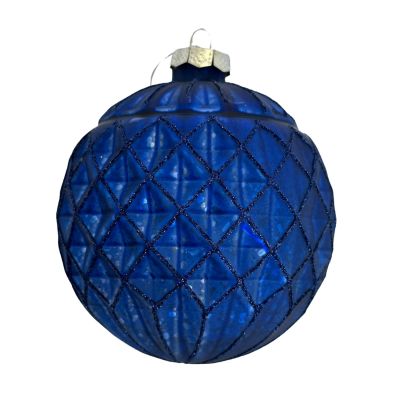 BLUE HONEYCOMB BALL HANGING