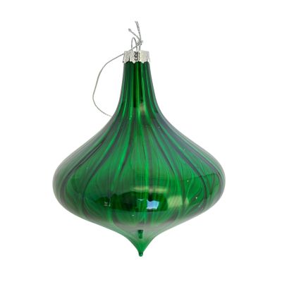 GREEN ORNAMENT HANGING