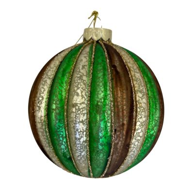 GOLD GREEN NATURAL BALL HANGING