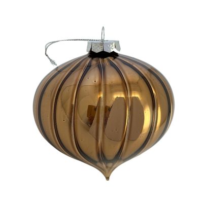 BRONZE PEARL DROP HANGING
