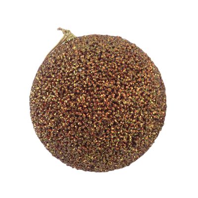 COPPER GLITTER BALL MEDIUM