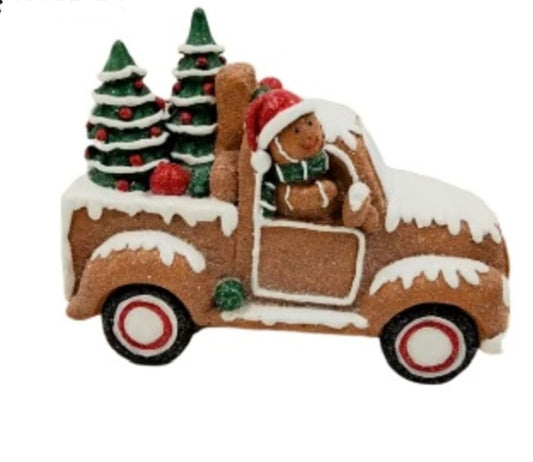 GINGERBREAD MAN TRUCK