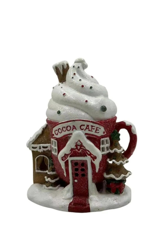 LIGHT UP GINGERBREAD COCOA CAFE