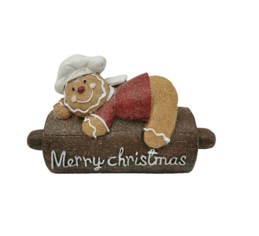 GINGERBREAD MAN ROLLING PIN