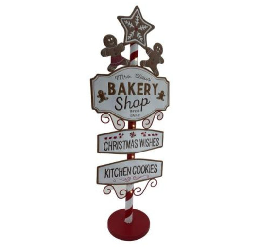 MRS CLAUS BAKERY SIGN