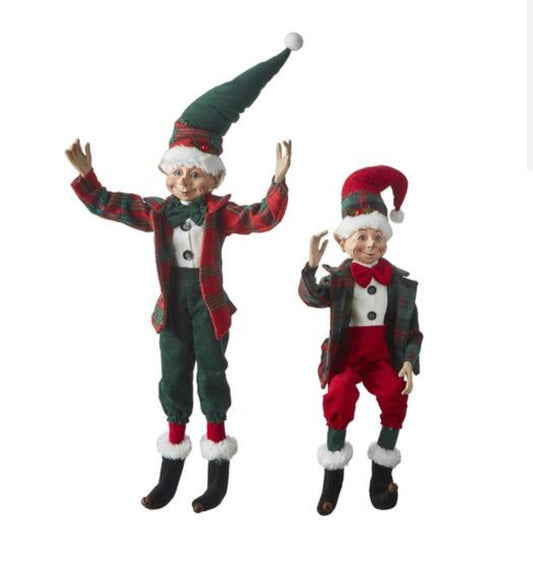 RAZ CHRISTMAS TRADITIONS ELF 40CM