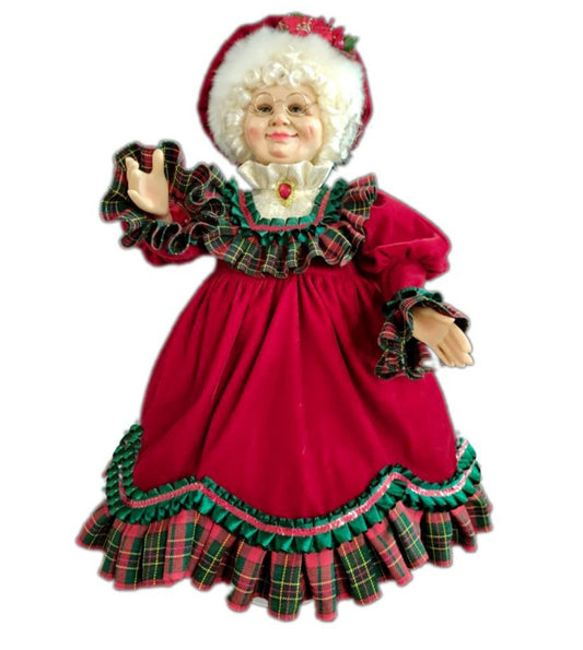 RED/GREEN TARTAN MRS CLAUS